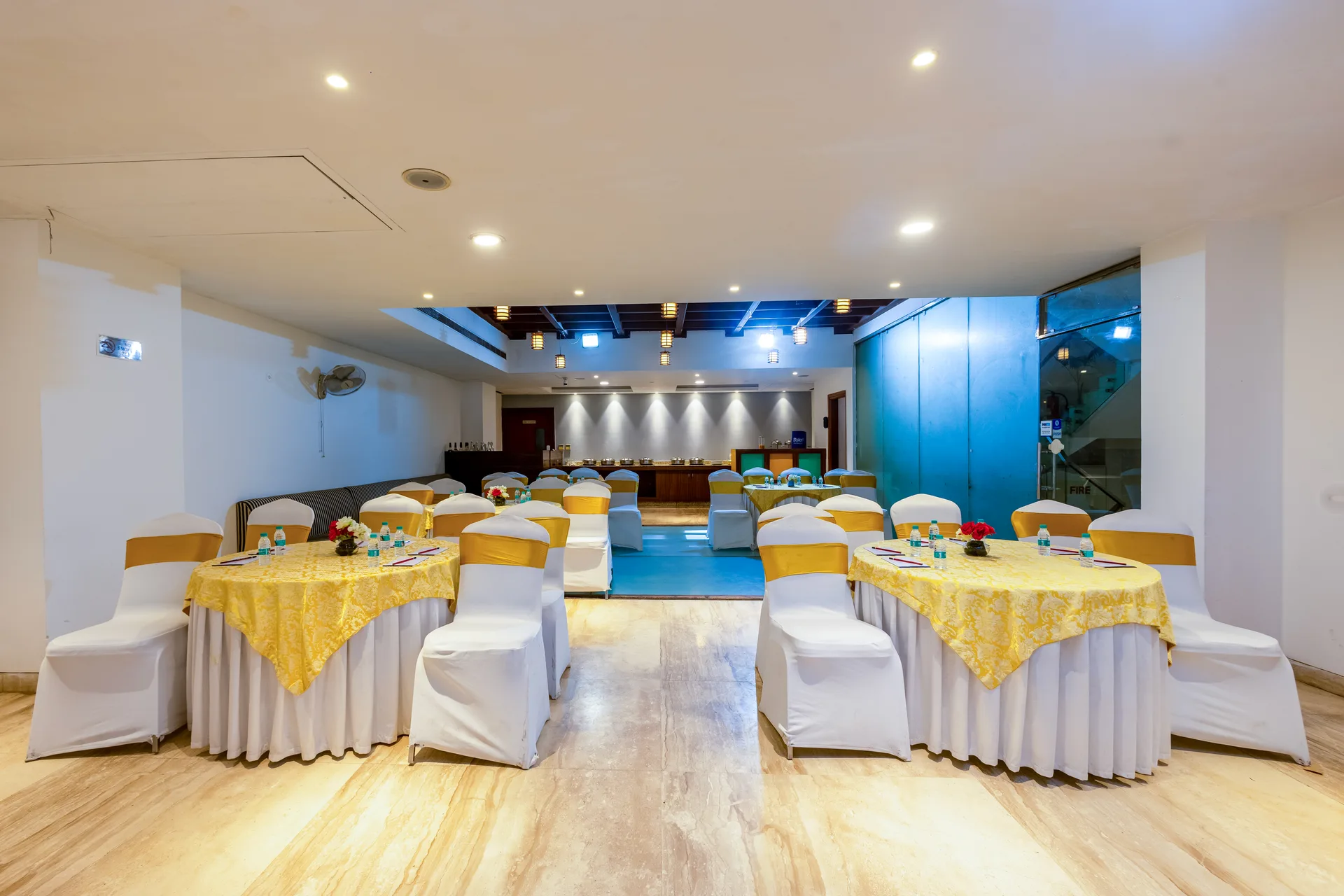 JK Hotel banquet hall in theatre-style seating arrangement JK Hotel banquet hall in theatre-style seating arrangement