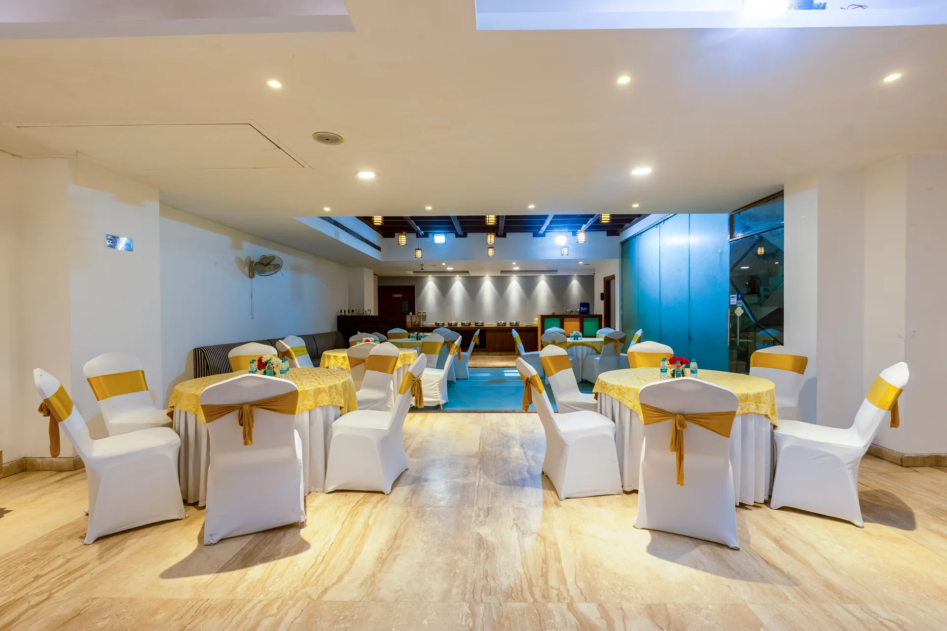 JK Hotel grand banquet hall theatre-style seating for conferences JK Hotel grand banquet hall theatre-style seating for conferences
