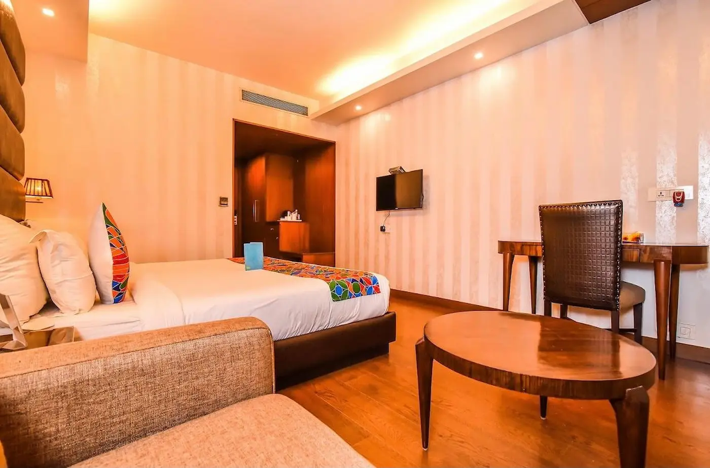 Corridor and common areas at The JK Hotel C R Park near Greater Kailash