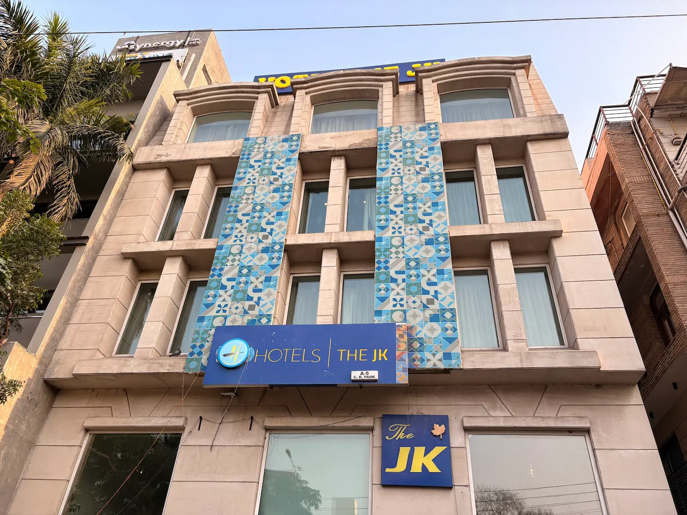 Banquet hall at The JK Hotel C R Park, South Delhi